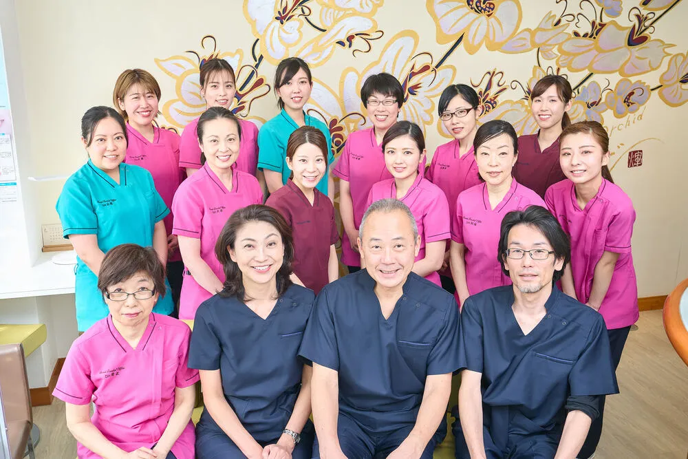 <志を同じくした心強いチームスタッフ達>